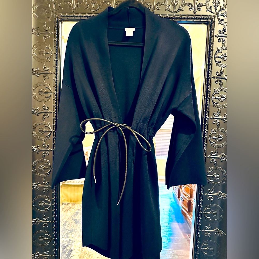 Elegant Navy Blue Chico’s jacket/wrap.